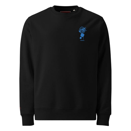 Art smiley sweater black by the nation
