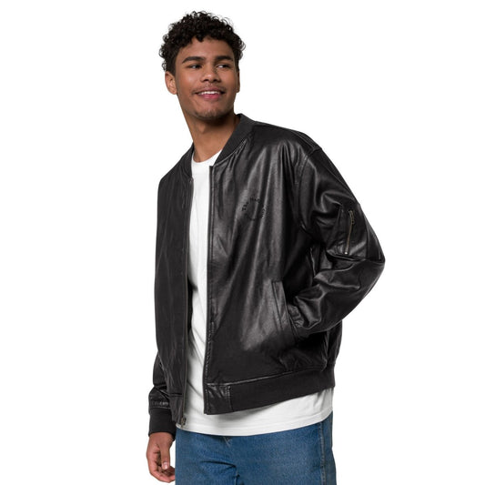 The Nation community Leather Bomber Jacket - The NationThe Nation community Leather Bomber JacketThe NationThe Nation8675343_13927The Nation community Leather Bomber JacketXSBlack